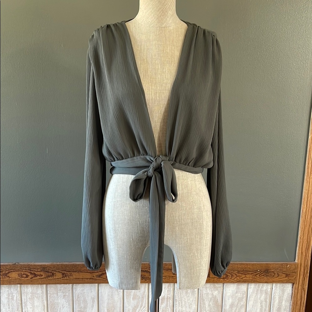 Vici Gray Women's Top